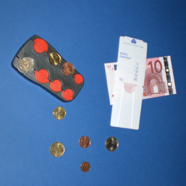 Sortierhilfen für       Geldscheine und Münzen